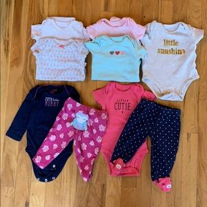 Carters baby Girl clothes.